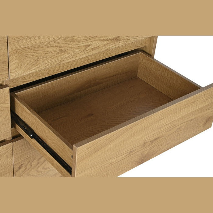 Cômoda de Madeira Moderna Carvalho