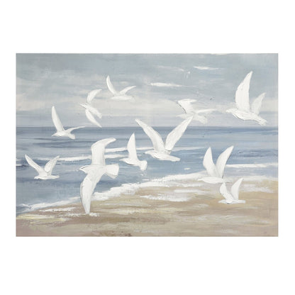 Quadro Gaivotas 50% oleo 100x70cm