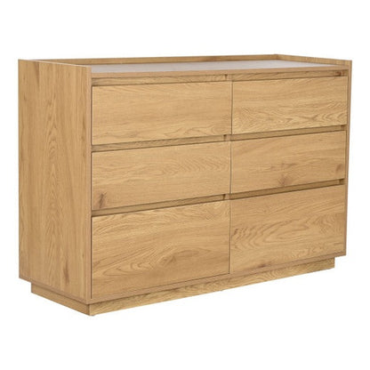 Cômoda de Madeira Moderna Carvalho