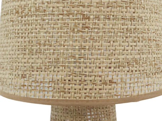 Candeeiro de Mesa em Rattan