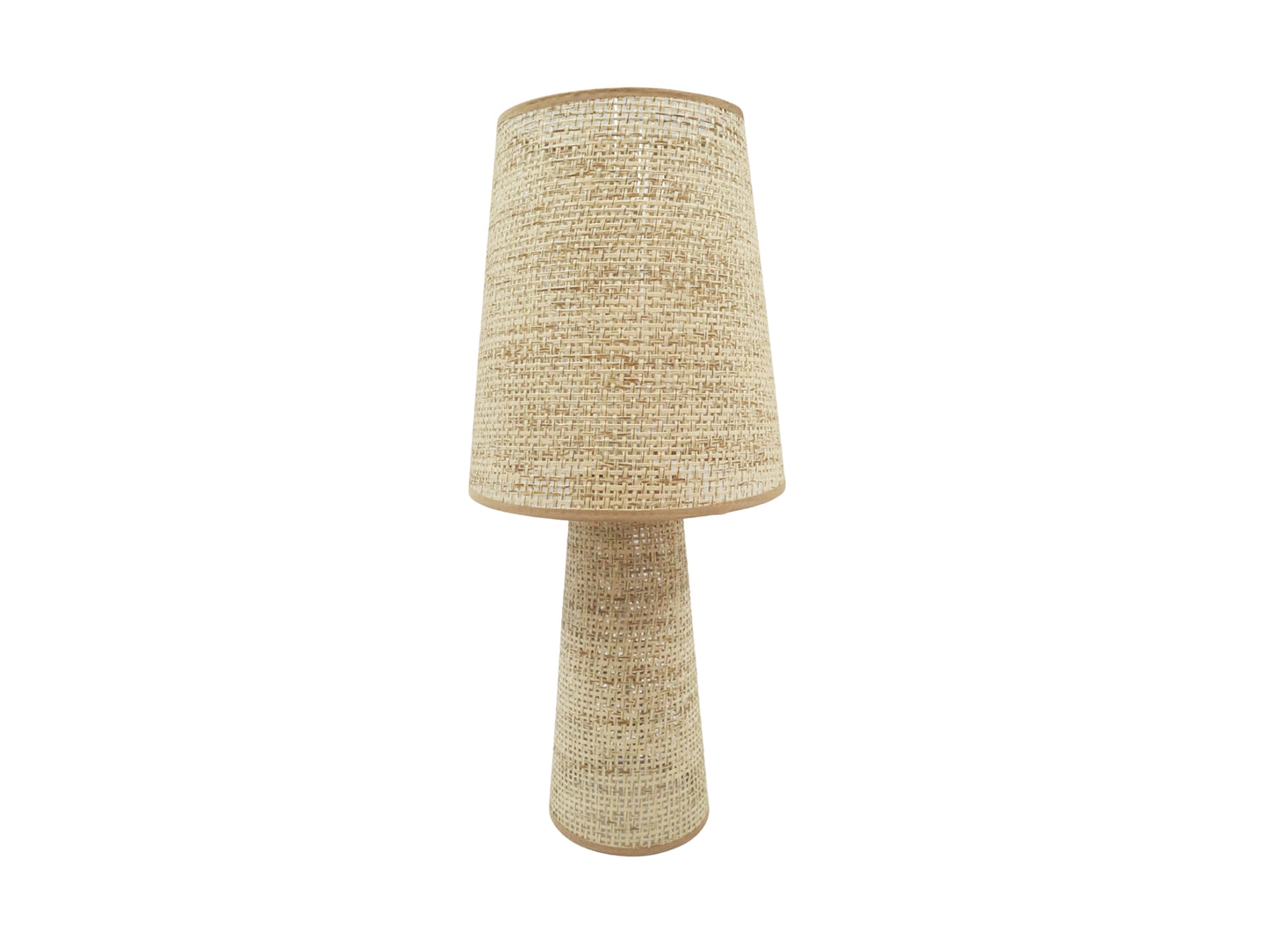 Candeeiro de Mesa em Rattan