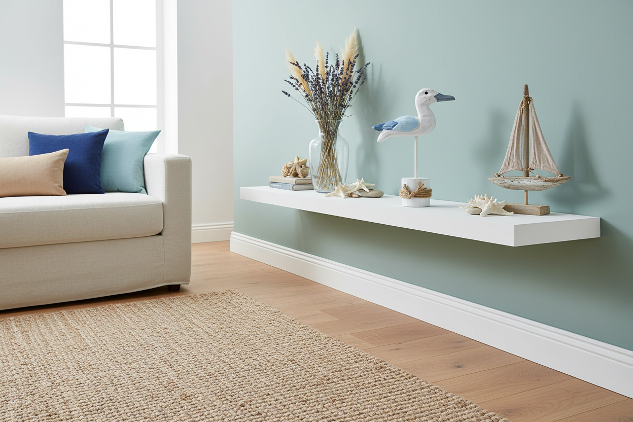 Gaivota em ambiente decorativo